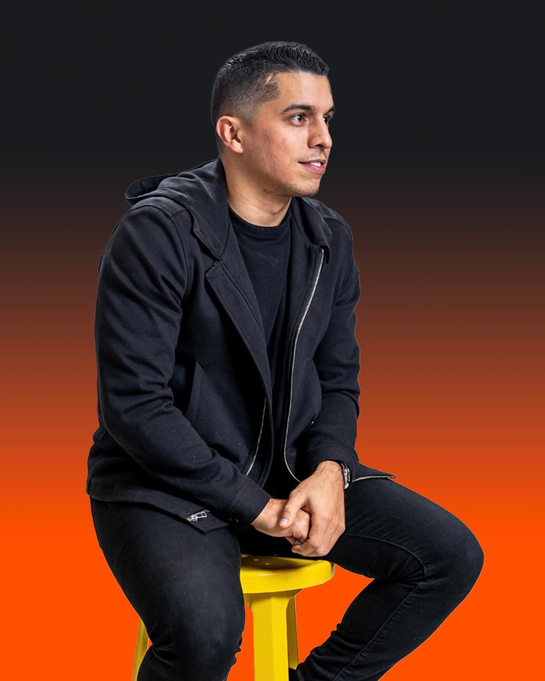 Rafael Angarita in a working session